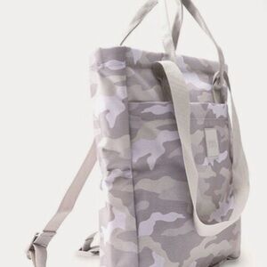Victoria's Secret Gray Camo Convertible Backpack